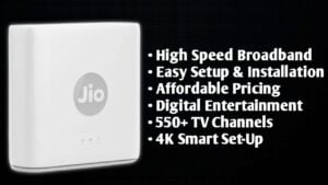Jio Airfiber features 